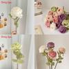 Romantic Faux Silk Roses For Outdoor Events Photography Props Home Decor