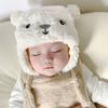 Soft Baby Bear Hats Warm Infant Beanie Cap Cute Newborn Bonnet Hats  Boys Girls