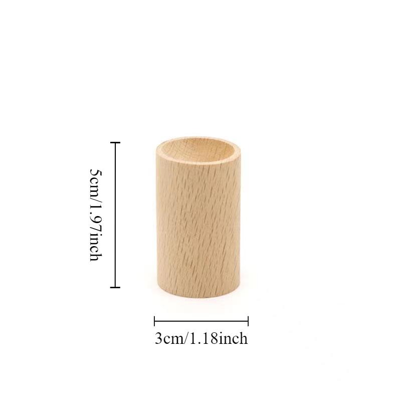 1 шт. Расширенный ароматный цилиндр из дерева для помещения, настольный, с рассыпчатым ароматом, бук/орех/бубинга, дерево для распространения ароматерапии