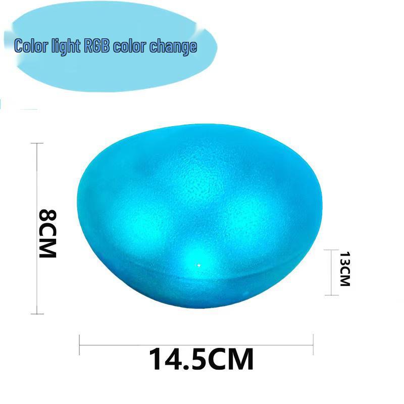 Solar Pebble Garden Lights - Outdoor Landscape & Villa Courtyard Decor