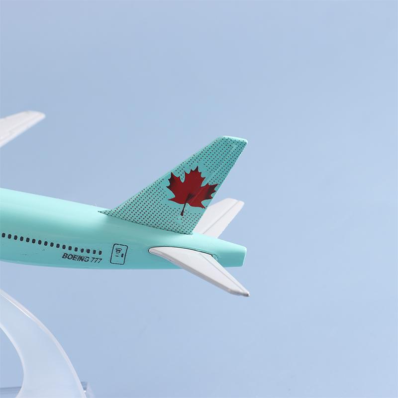 Air Canada Boeing 777 Модель самолета Сплав Металл Модель самолета Сувенир Модель самолета Коллекция 16 см
