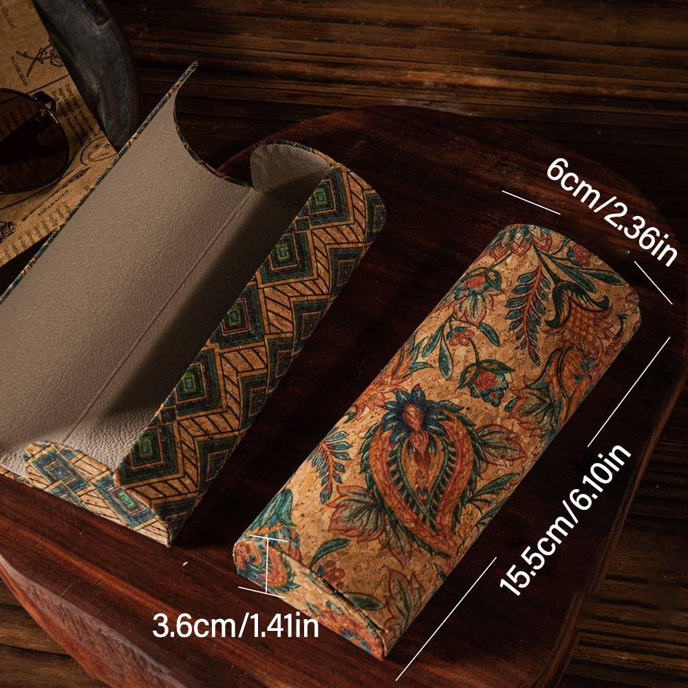Exotic Pattern Glasses Case Anti-pressure Sunglasses Storage Box Spectacle Case Women