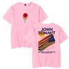 Футболка John Summit Tour Crewneck Streetwear Футболки для женщин и мужчин в стиле хип-хоп унисекс модные свободные повседневные топы Harajuku с коротким рукавом