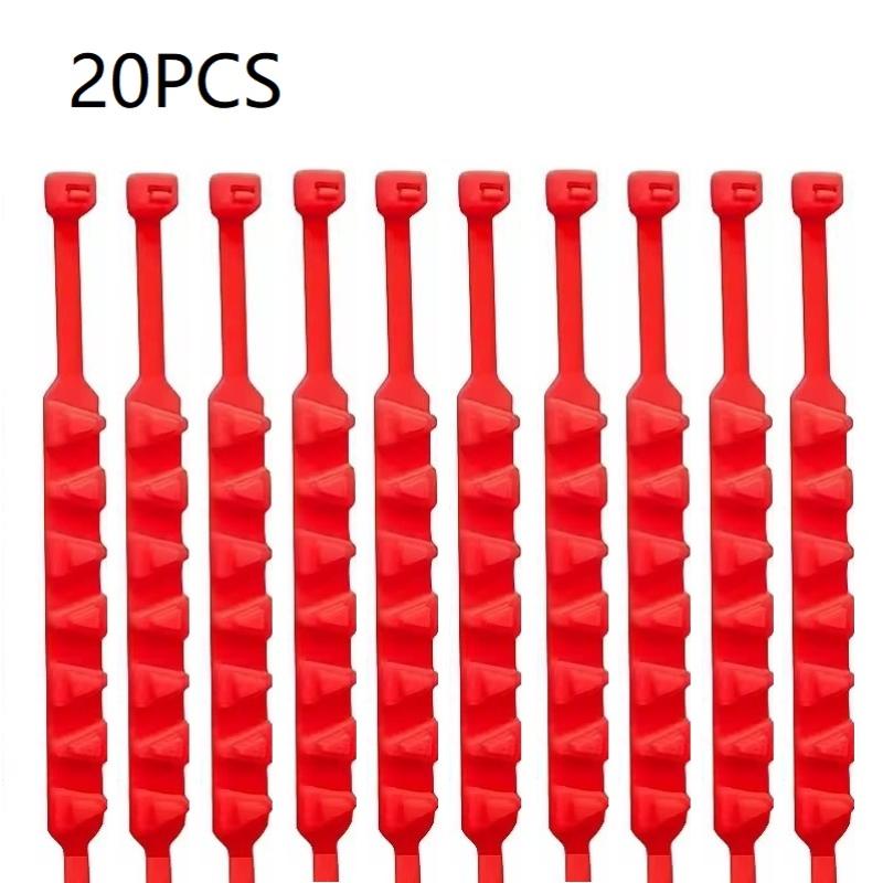 10/20 шт. Противоскользящие цепи для снега для мотоциклов, велосипедов, зимних шин, колес, противоскользящие кабельные стяжки, аварийная цепь для шин мотоцикла