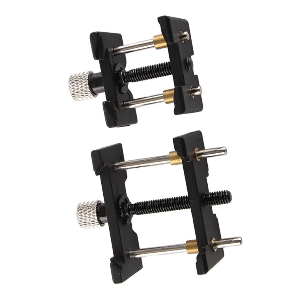 2 шт. Разных размеров Держатель механизма часов Черная Основа для механизма часов Для домашнего использования