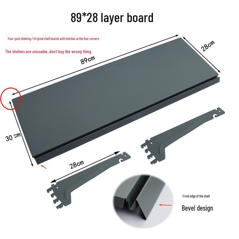 Кронштейн для полки-сетки An Chen Supermarket: Маленький стеллажный кронштейн для супермаркета/магазина у дома с полосой для ценников