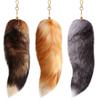 Huge Simulation Tail Keychain For Women Wolf Tail Keychain Gift For Party