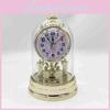Classic Clock Vintage European Style Desk Antique Clock With Pendulum And Chime