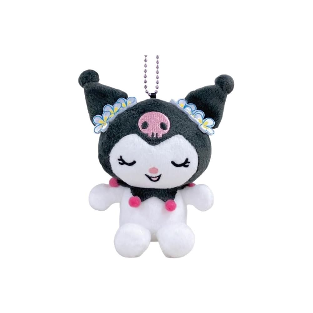 Корпорация Накадзима Коллекция Маскотов My Melody Kuromi Плюшевая Игрушка Куроми Цветок 11x10x5см