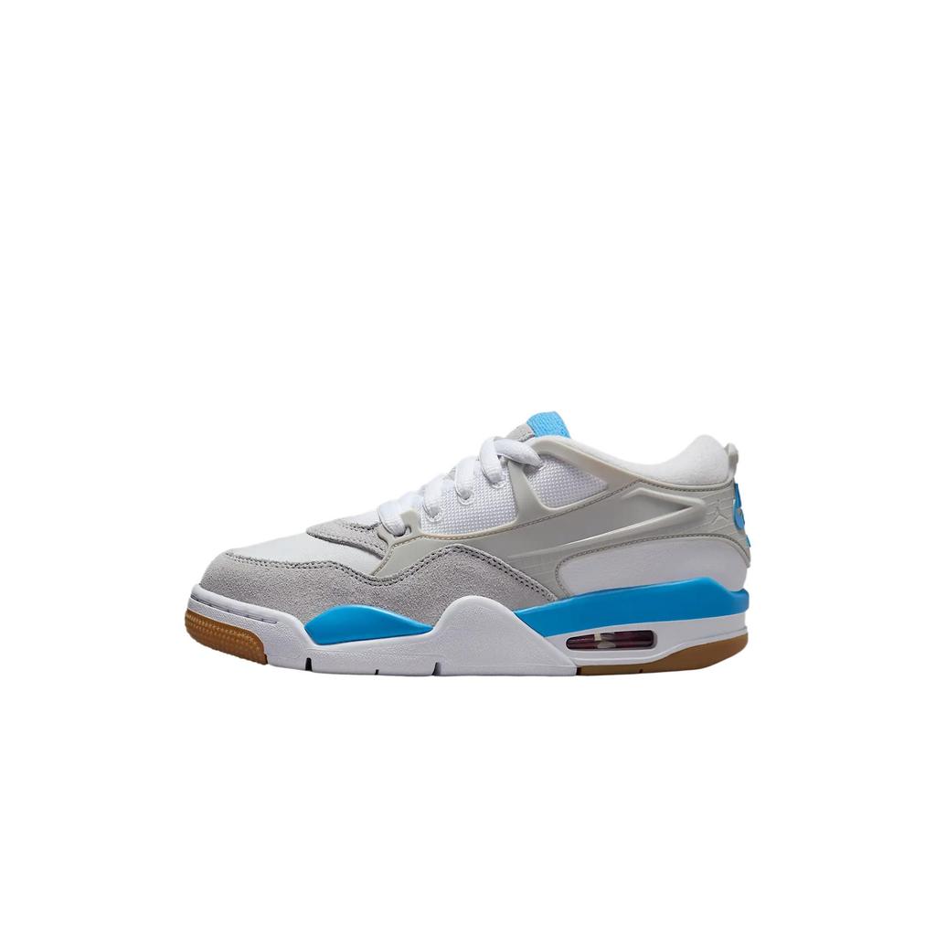 Air Jordan 4 RM GS University Blue Kids Sneakers White Neutral-Grey FQ7938-104