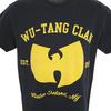 Wu Tang Clan 100% Хлопок Футболка Мужская Футболки Топ Мужской Размер Средний Черный Ретро Концертная Футболка Рэп Хип-Хоп
