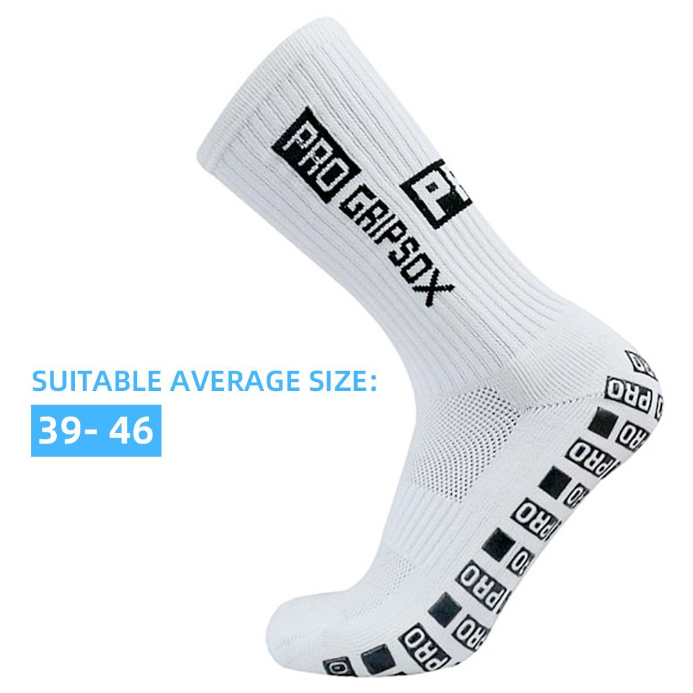 Спортивные носки Высокоэластичные футбольные носки с нескользящей ручкой для мужчин и женщин, размер 39–46, идеальный вариант