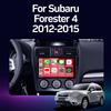 Android 14 Автомагнитола для Subaru Forester 4 SJ WRX XV 2012-2014 Мультимедийный плеер 2 Din Навигация Головное устройство Carplay Stereo