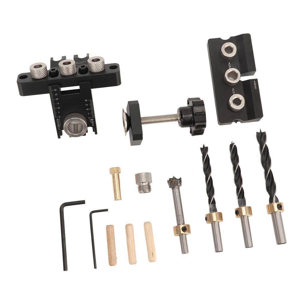 Дюбель-кондуктор, быстрое точное позиционирование отверстий, локатор сверления отверстий из алюминиевого сплава для мебели