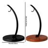 Stable Stand Banana Hanger Rack With Wood Base Fruit Storage Holder Creative Fruit Hanger  Kitchen