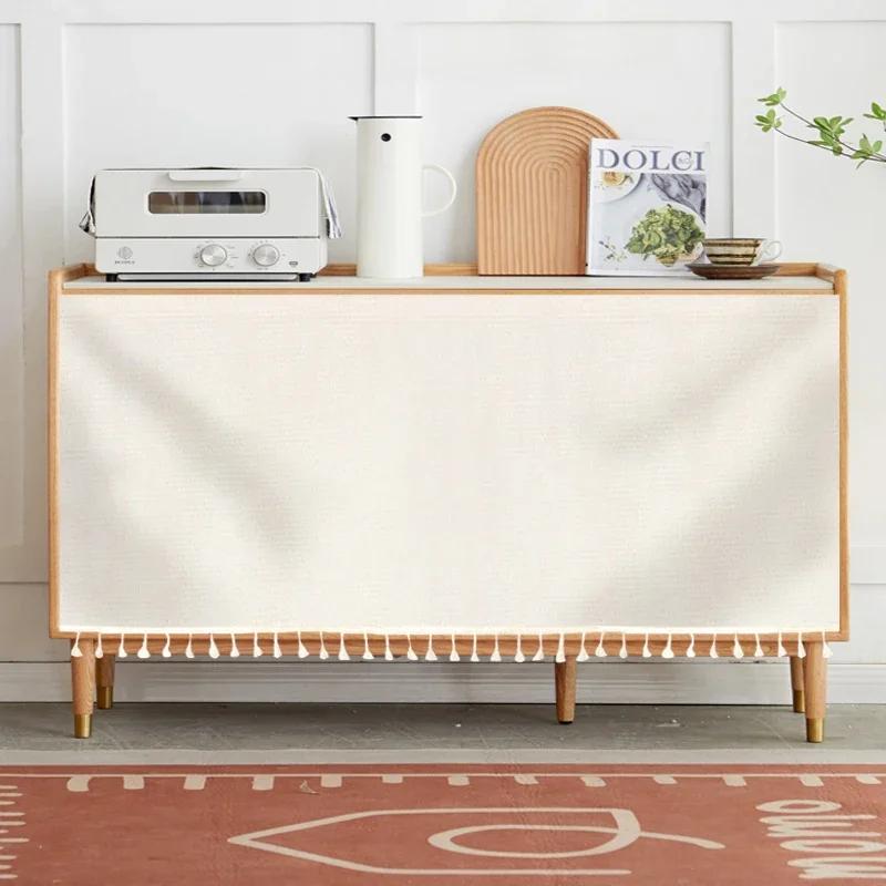 Cabinet Curtain for Kitchen Short Curtains Privacy Closet Cover Dust-Proof Under Sink Curtains for Small Kitchen Storage Room