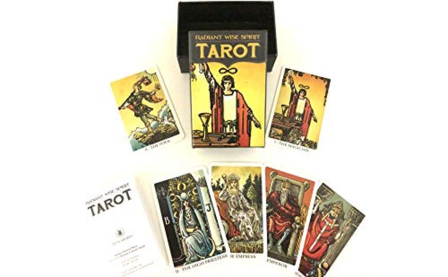 Radiant Wise Spirit Tarot Waite 78 Miniature Fortune Includes Japanese Authentic Product I.I.J. Mini, Edition, Cards, Tarot, Telling, Instructions,