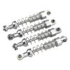 2 Pairs Aluminum Alloy Shock Absorber 60mm RC Car Modification Parts for WPL C14 C24 MN D90 99S