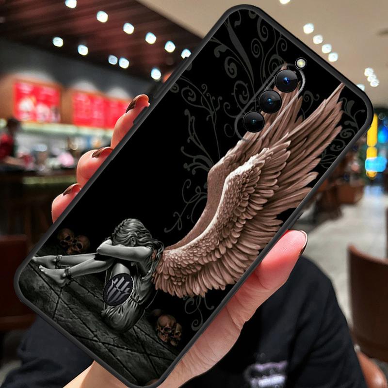 Фантастический Ангел Девушка Крылья Чехол для Телефона Для Nubia Red Magic 8 Pro 8S Pro Plus 5G 5S 6S 6R 7S 6 7 9 Pro Plus Задняя Крышка