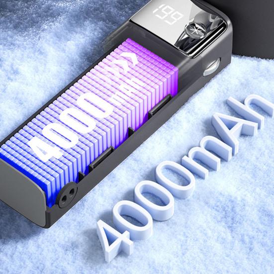 Маленький вентилятор персональный кондиционер 1-199 скоростей регулируемый сильный воздушный поток цифровой дисплей перезаряжаемый вентилятор воздушный охладитель