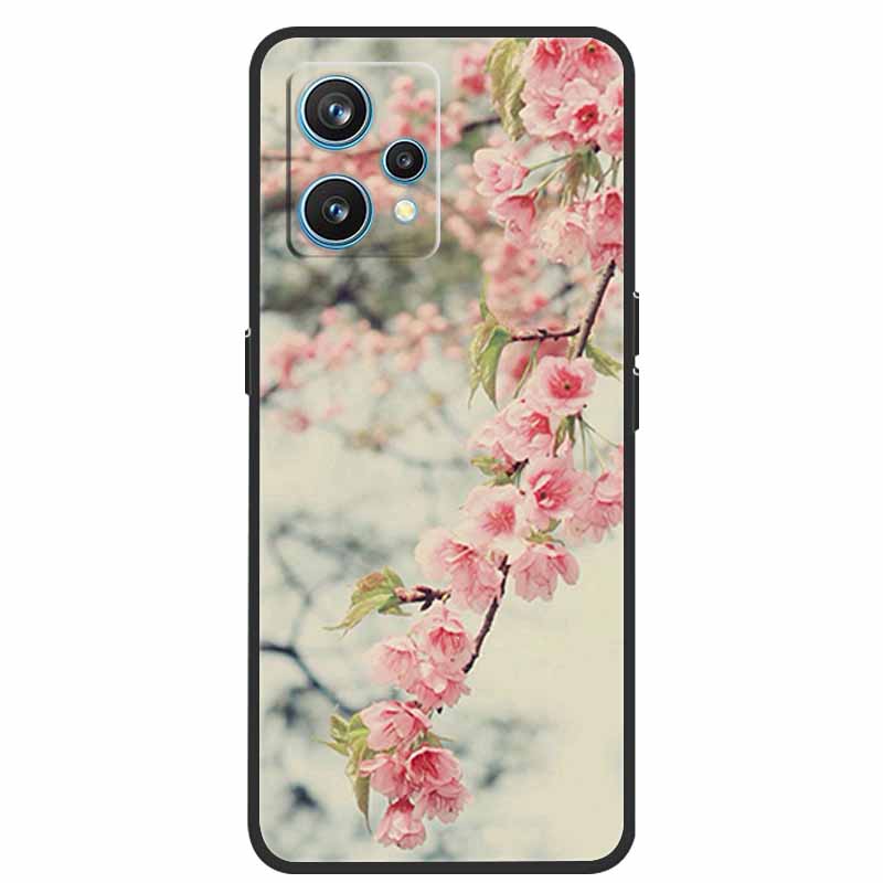 Чехол для Realme 9 RMX3521 Ударопрочный Мягкий силикон ТПУ Задняя крышка Для телефона Realme9 4G Чехлы Realme 9 6,4 дюйма Милый мультяшный чехол-сумка