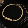 Atoztide Engrave Name Heart Star Bracelet For Women Men Stainless Steel Jewelry Blade Chain Personalized Couple Christmas Gift