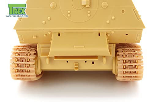 T-Rex Studio 1/48 масштаб Самоходная артиллерийская установка Elefant Подвижные гусеницы Пластиковые детали для сборки TR84001 Цветной пластик