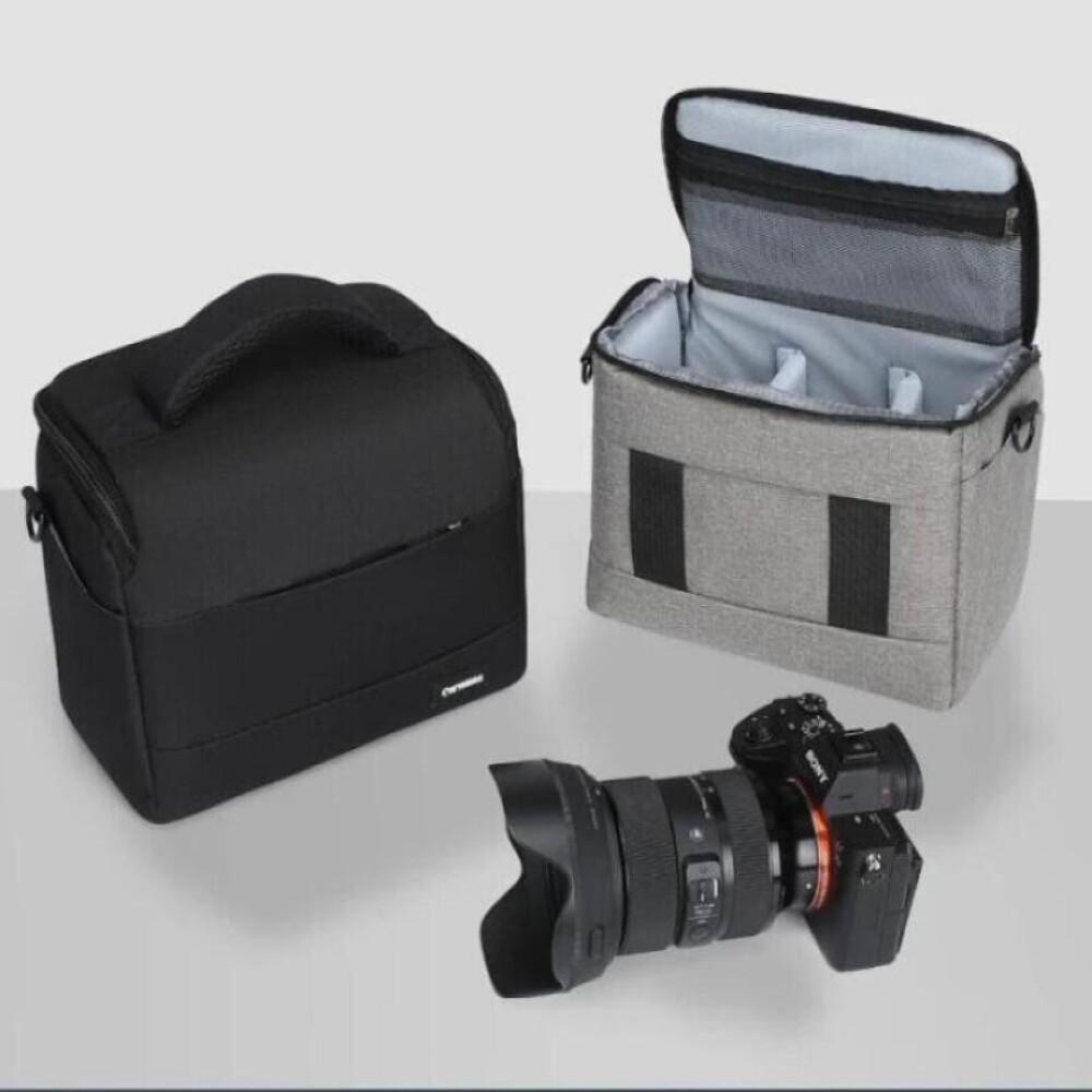 Сумка для DSLR-камеры Сумки через плечо Нейлоновая сумка через плечо Чехол для камеры Портативная сумка для камер для Sony Nikon Canon Panasonic Fuji Зеркальная камера