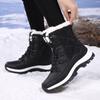 2026 Winter Women'S Platform Snow Boots High Top Plus Velvet Warm Cotton Shoes Outdoor Casual Comfortable Non-Slip Hiking Boots