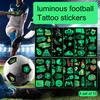 Стильные футбольные татуировки наклейки DIY украшения высокой вязкости