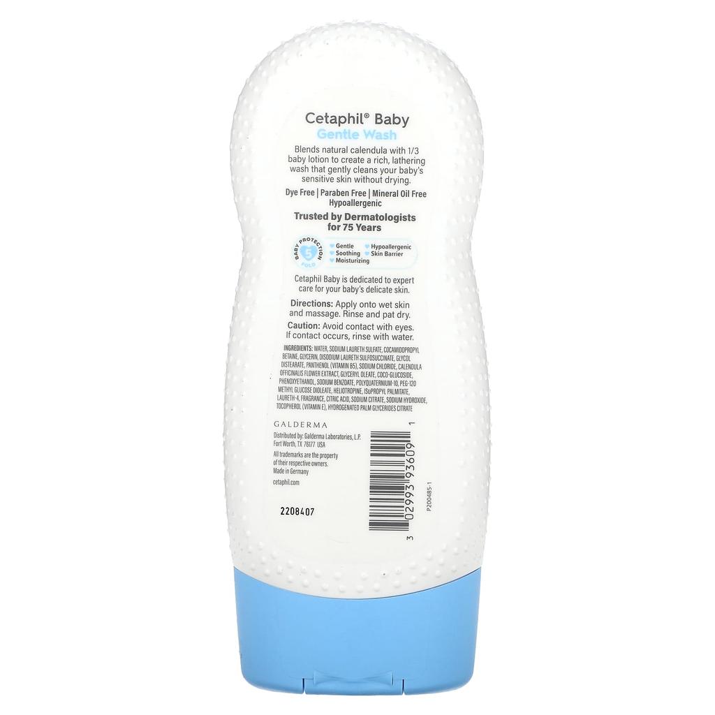 Cetaphil Детское средство для деликатной стирки, 7,8 жидких унций (230 мл)