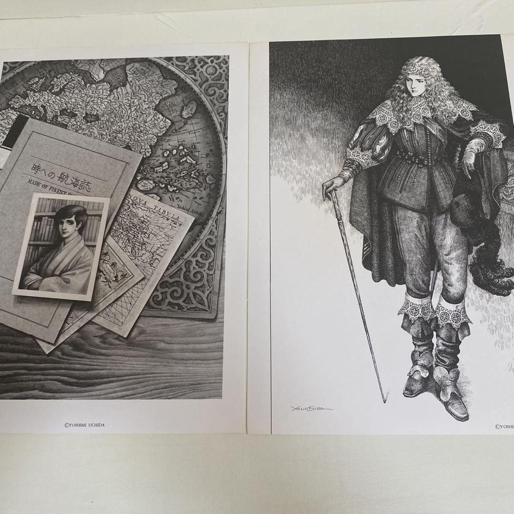 [USED] Yoshimi Uchida's Self-Selected Reproduction Artwork Collection Memories of Boys Cherish Gallery