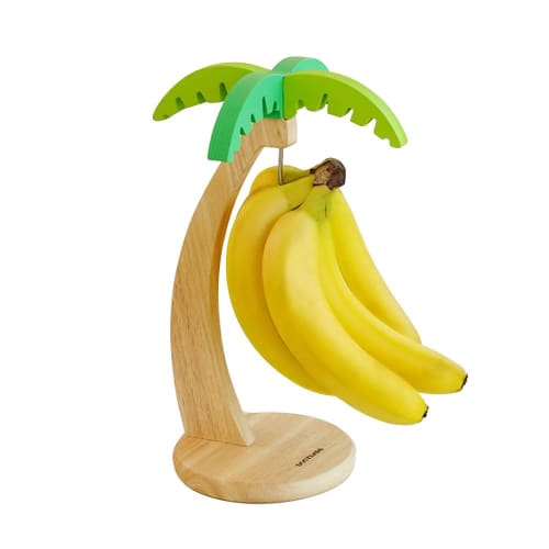 Dostende Banana Holder - Banana Hanger Tree with Stainless Steel Hooks for Kitchen Countertops