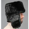 Ushanka Ski Hat Winter Russian Warm Ear Protectors Faux Fur Trapper Hats Men Cap Plush Aviation Bomber Hat