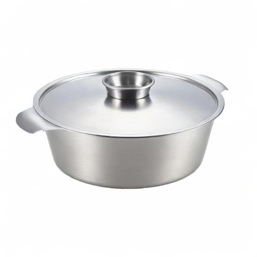 Yoshikawa SJ1678 Luxury Stainless Steel Shabu Pot,