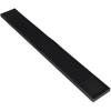 Black Rectangular Rubber Bar Mat - Non-slip, Water-resistant Coaster