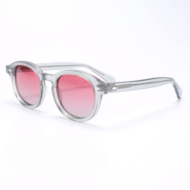 Поляризованные солнцезащитные очки для мужчин, брендовые Lemtosh Johnny Depp, солнцезащитные очки с линзами для женщин, роскошные винтажные ацетатные солнцезащитные очки для водителя