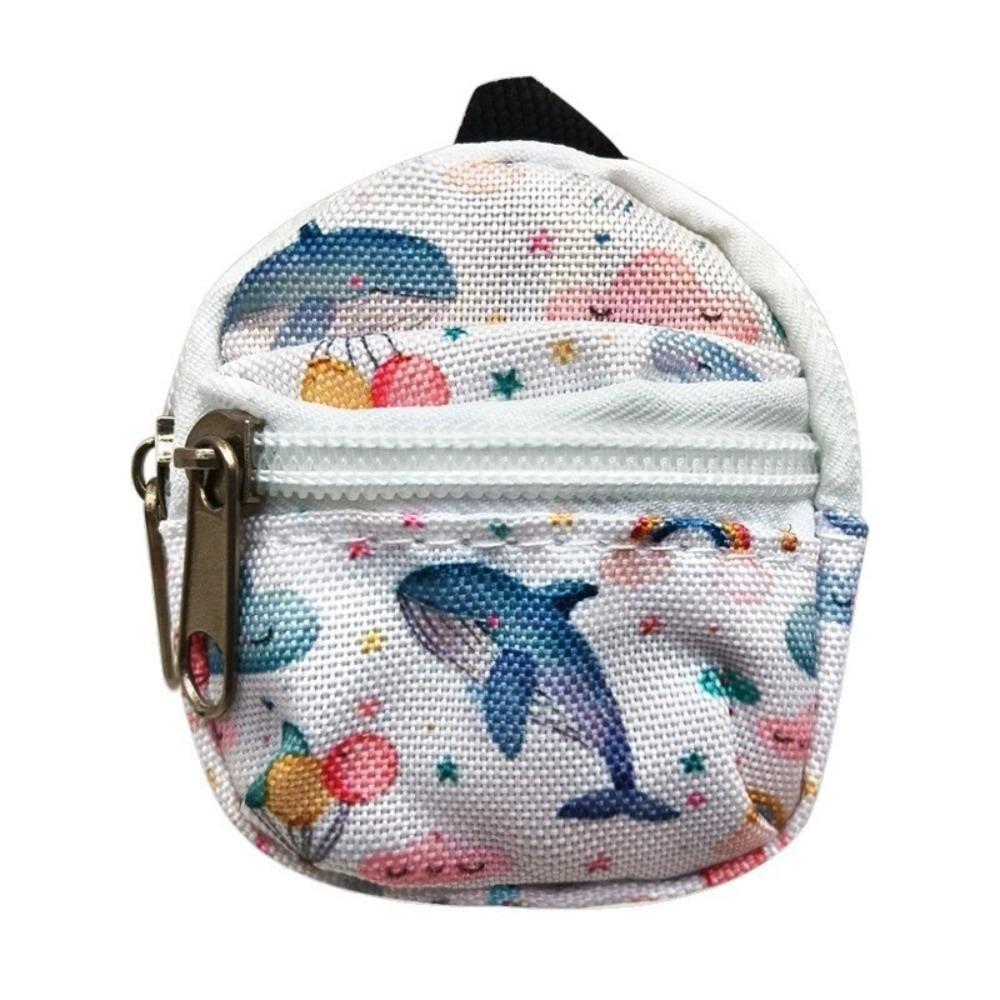 Fashion Keychain Unisex Gift Mini Backpack Travel Case  Bag Rucksack