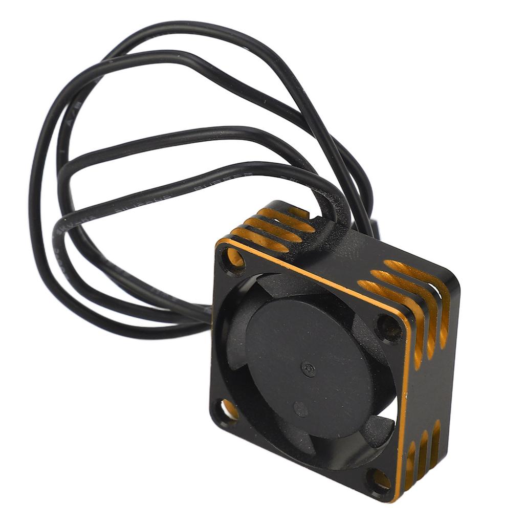 Вентилятор охлаждения двигателя радиоуправляемой машины из алюминиевого сплава 25x25 мм, бесщеточный ESC, высокоскоростной вентилятор для рассеивания тепла