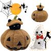 Веселый мультфильм Новая серия Хэллоуина Плюшевые игрушки Злые тыквенные призраки Плюшевые игрушки Домашний декор для мальчиков и девочек Подарки на Хэллоуин