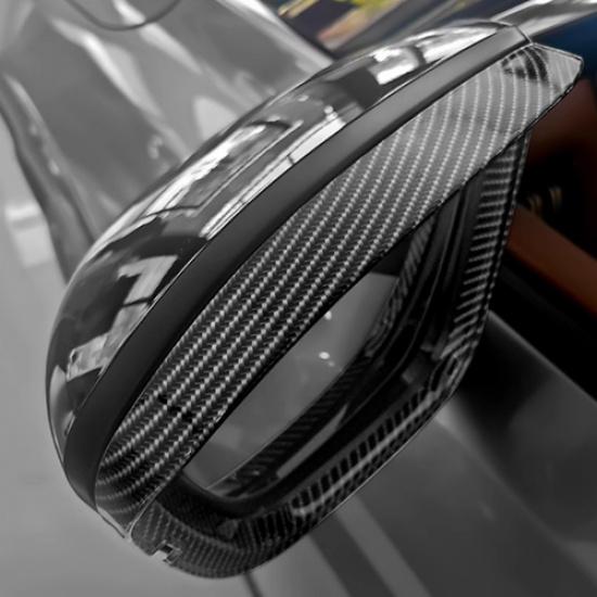 Для NISSAN Murano 2025 Накладка на зеркало заднего вида из углеродного волокна (Козырек от дождя)