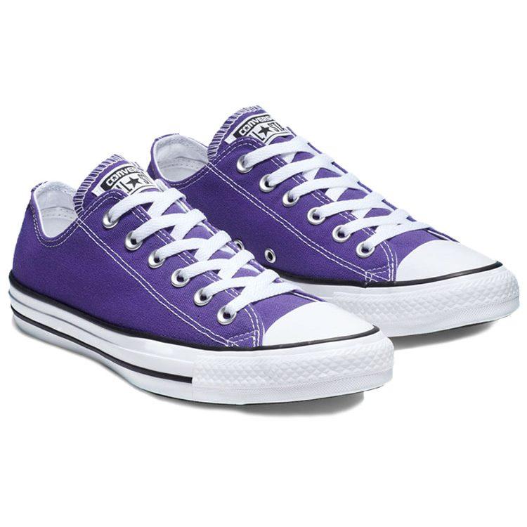 Converse Кеды Chuck Taylor All Star Low Top 'Фиолетовый Белый' 137837C