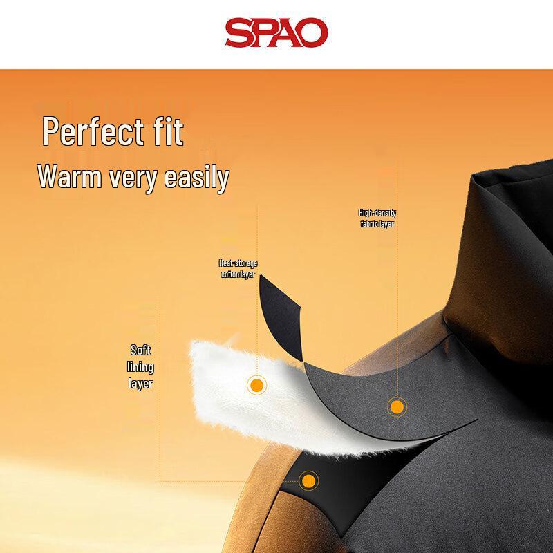 SPAO Унисекс Куртка с подкладкой и воротником-стойкой