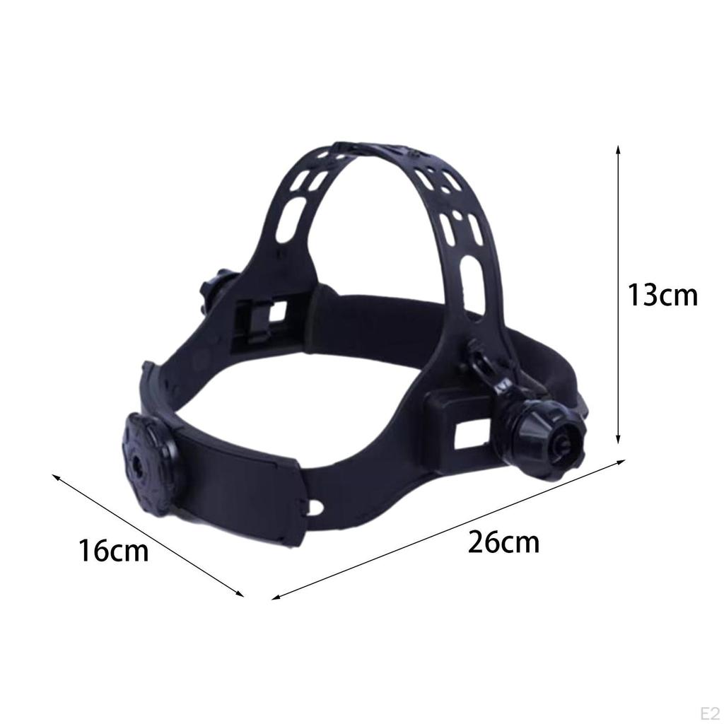Сменная повязка на голову для маски сварщика, квадратное отверстие, аксессуары с ватным тампоном, сварочный шлем из полипропилена