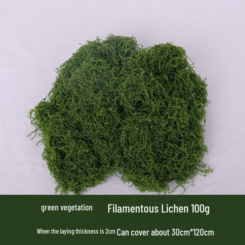 Artificial Moss Turf Landscape Ornament for Bonsai & Potted Plant Decoration