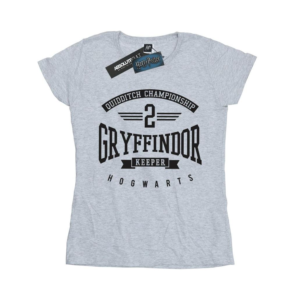 Harry Potter Womens/Ladies Gryffindor Keeper Cotton T-Shirt