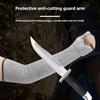 Cut Resistant Farmers Sleeves Protective Arm Sleeves for Thin Skin And Bruising Arm Guard with Thumb Hole for Work Gardening Farming