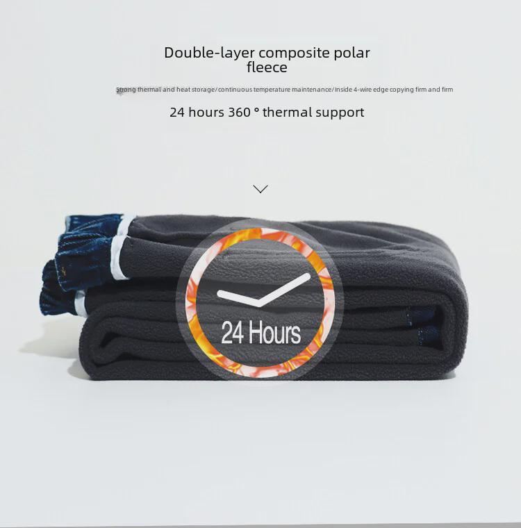 Модные свободные джинсы с широкими штанинами для девочек осень/зима 2023 года с бархатной подкладкой