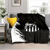 Powerful Football Crest Design Printed Throws Blanket Soft Flannel Blankets for Couch Bed Gifts for Men Women Picnic blanket Christmas gifts