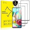 Protective Film - LittleMonkey - Samsung A71 - 3 Pieces - Tempered Glass - Full Coverage